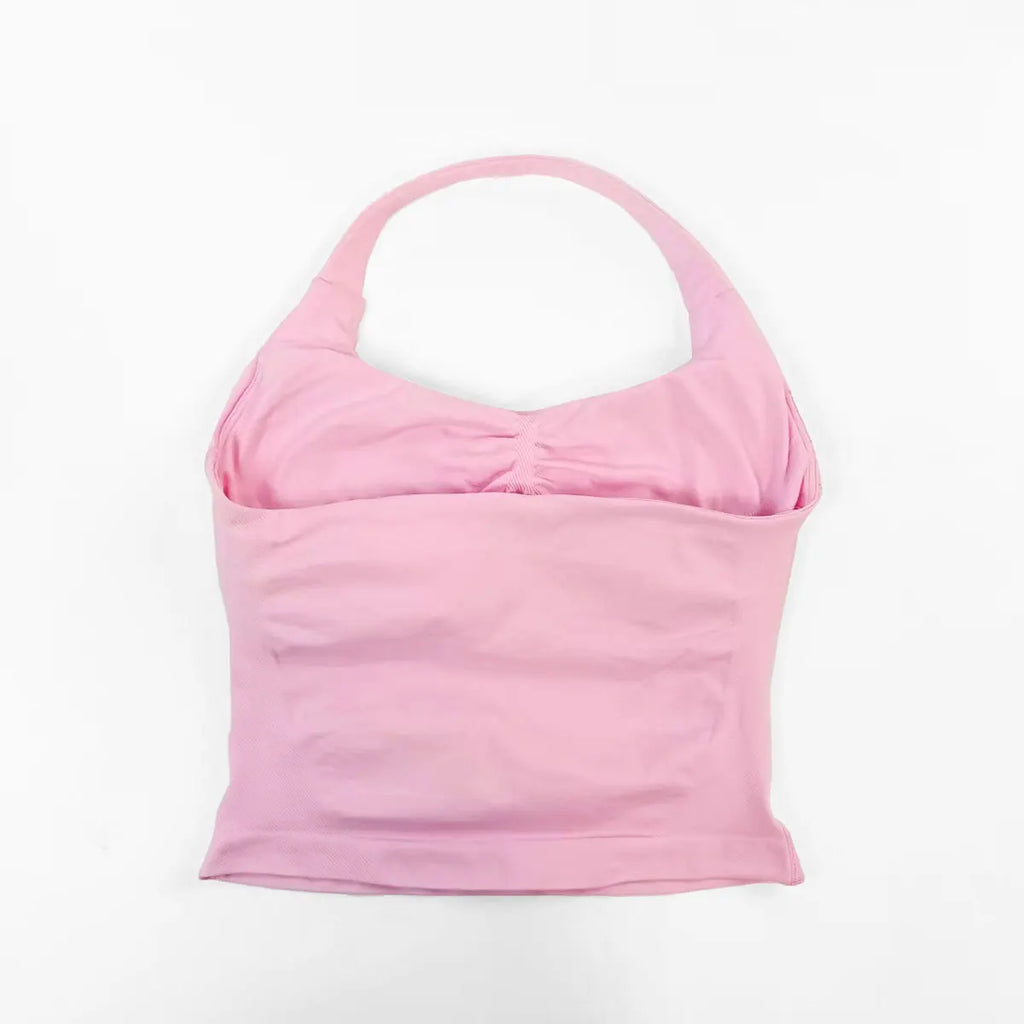 Gym Top Woman Longline Padded Fitness Clothing