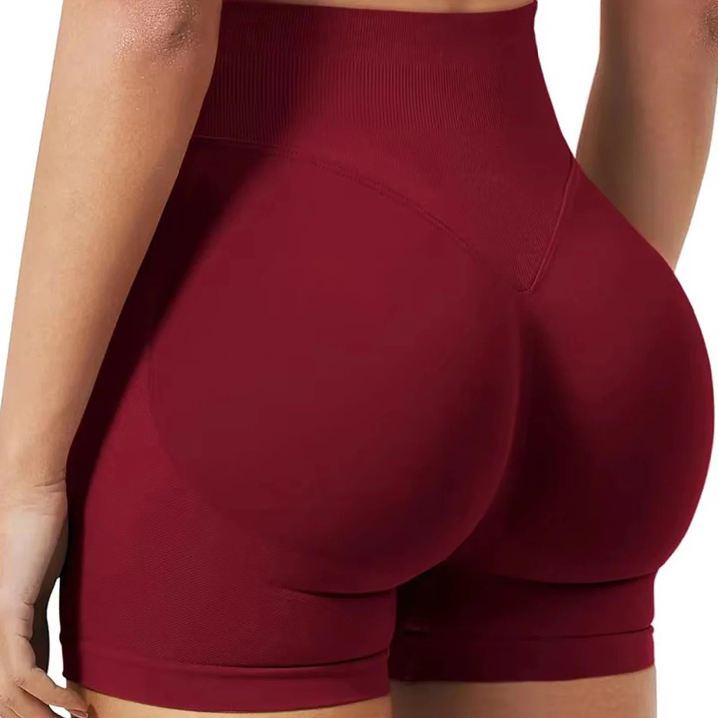 Seamless Gym Shorts Tight Fit Women Workout Clothes
