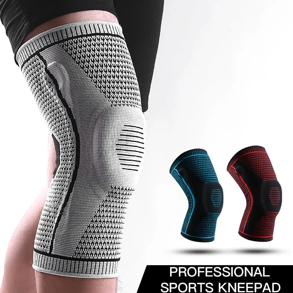 Silicone Knee Pads Strap Patella Support Knee Brace
