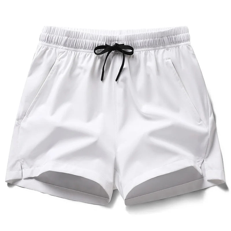 Sports Shorts With Zippered Pockets For Men And Women