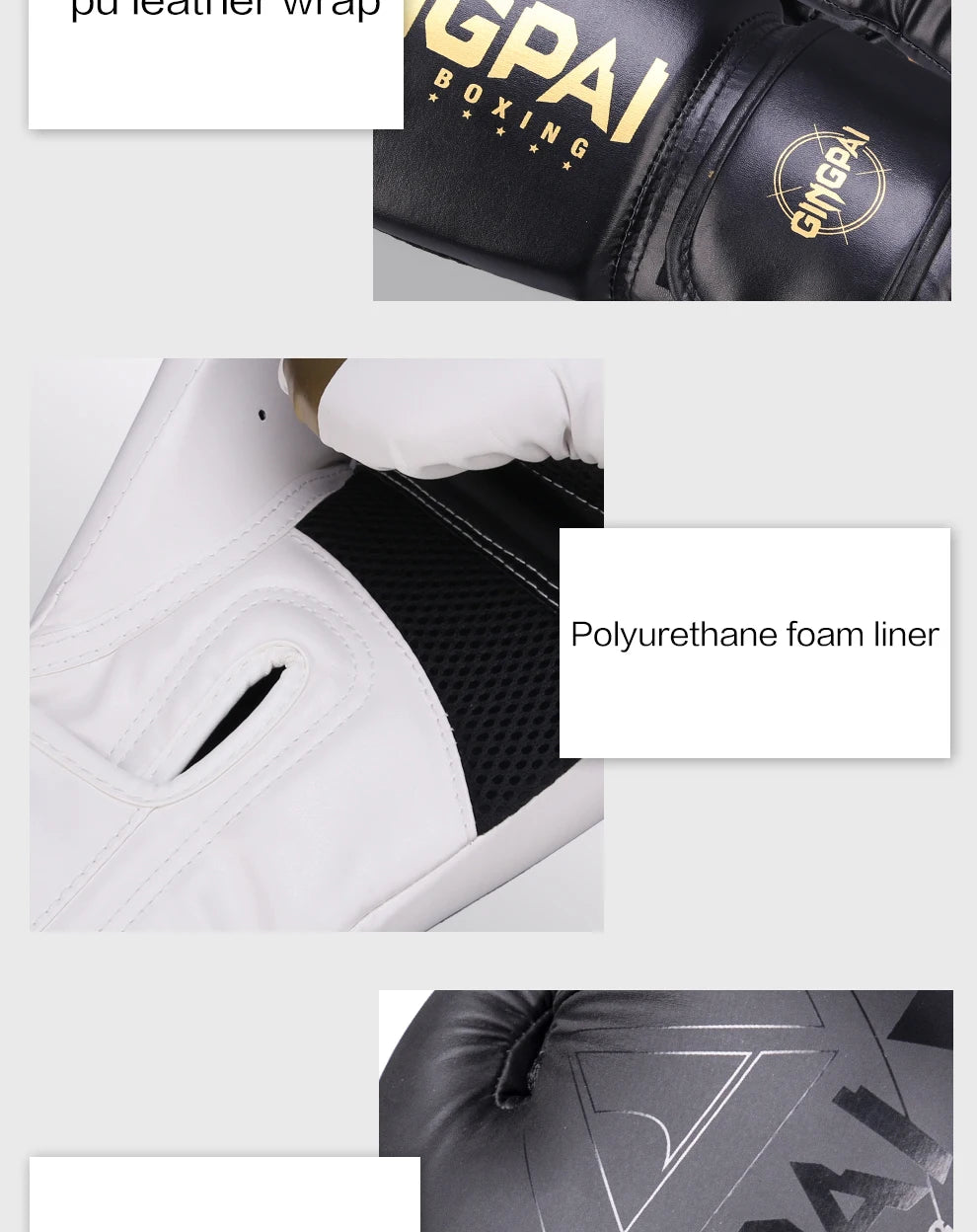 Professional 6/8/10/12/14oz Boxing Gloves