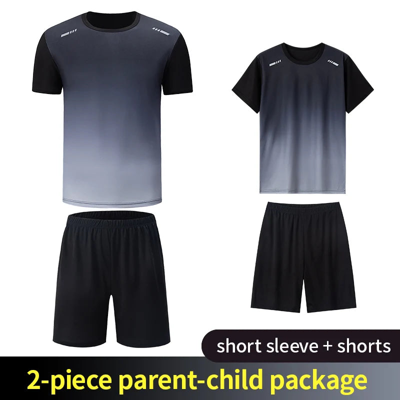 2 Piece Short Sleeved Sports Fit For Men