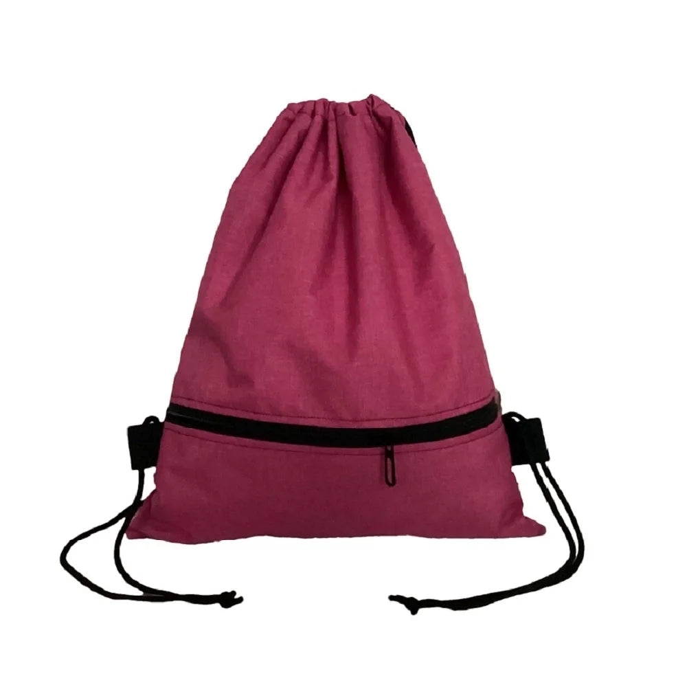Portable Drawstring Backpack – Foldable Lightweight Bag for Travel, Gym & Outdoor