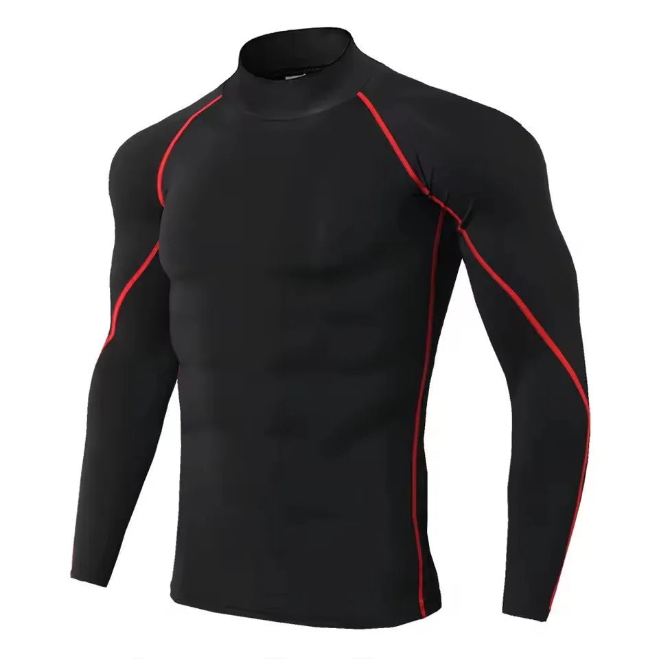 Men Compression Long Sleeve T Shirt Sportswear