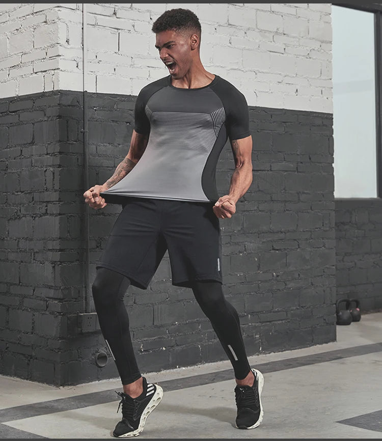 Running Shorts Men Loose Dry Fit Basketball Gym Fitness Shorts