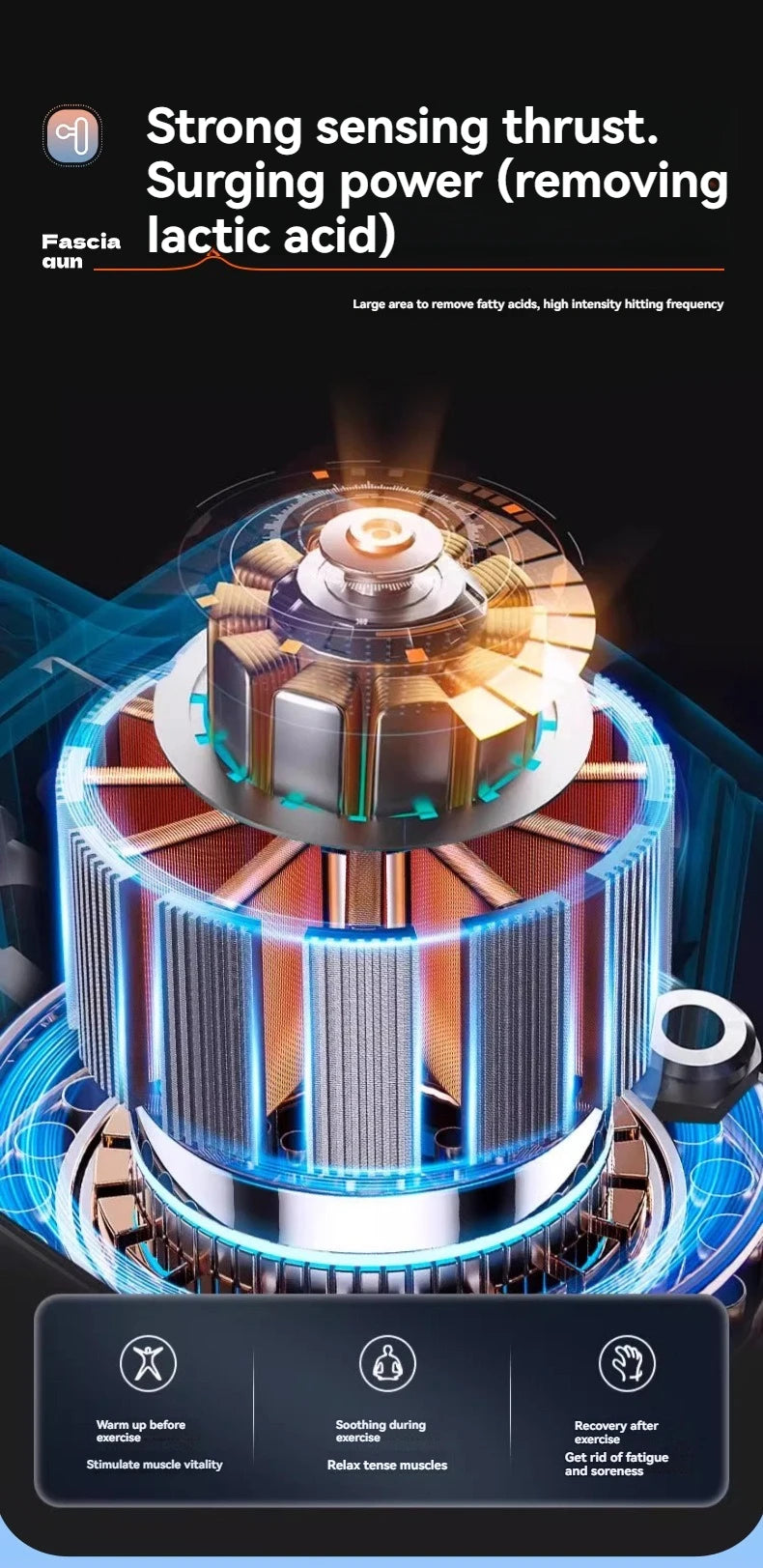 Smart Massage Gun Electric Massage Hammer For Recovery