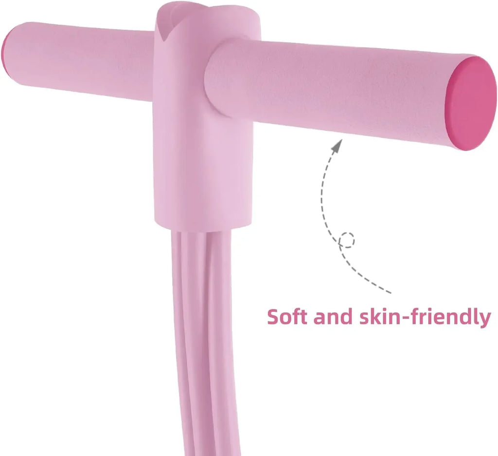 Resistance Band Tensioner with Non-Slip Handles - Home Fitness Equipment for Abdominal Muscle Training