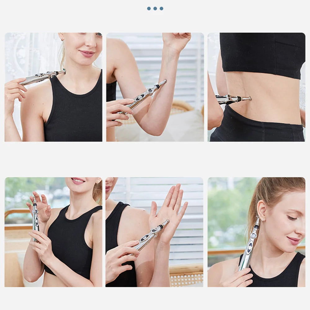 Electric Acupuncture Massage Pen For Body Recovery