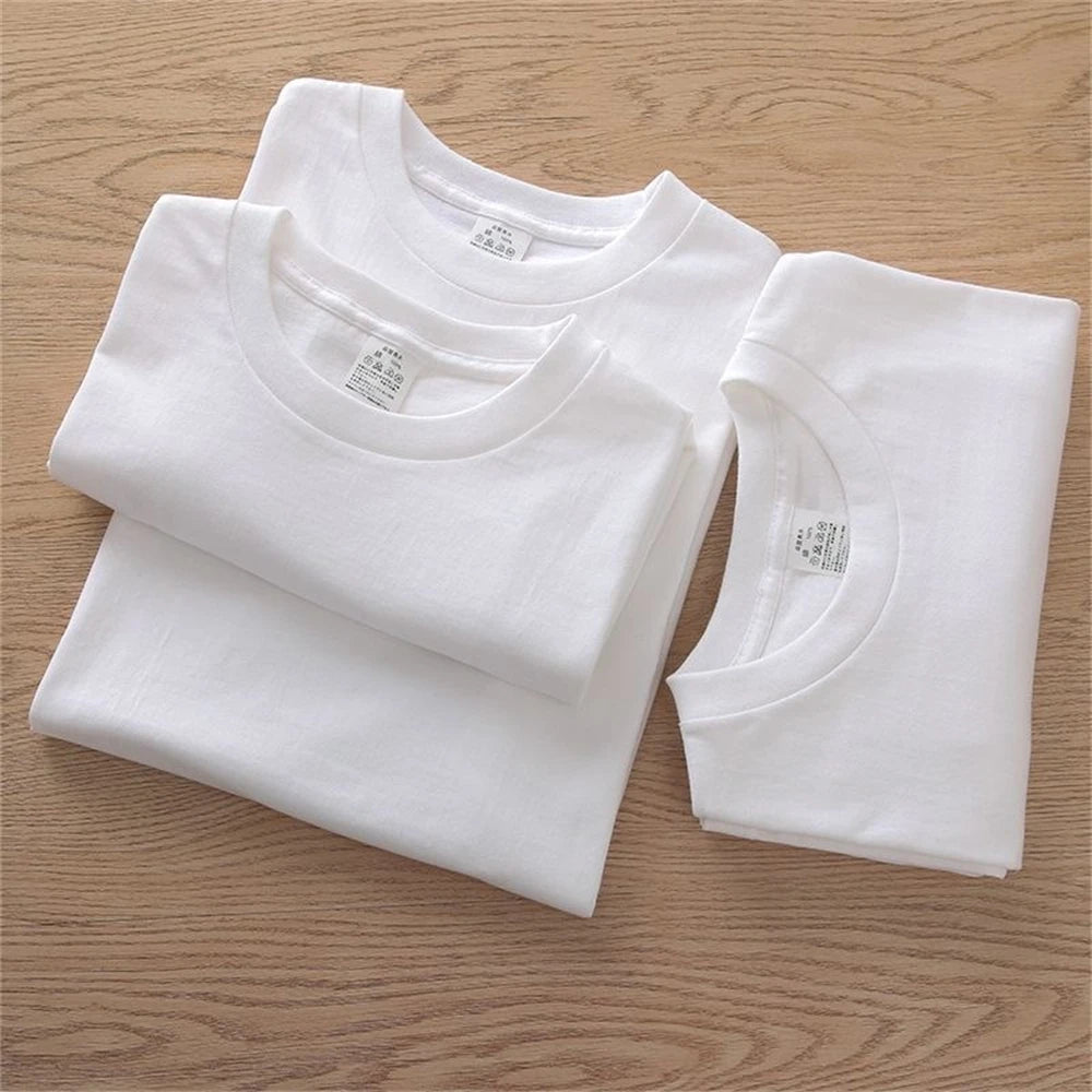 2 Pack 100% Cotton Solid T Shirts Men and Women