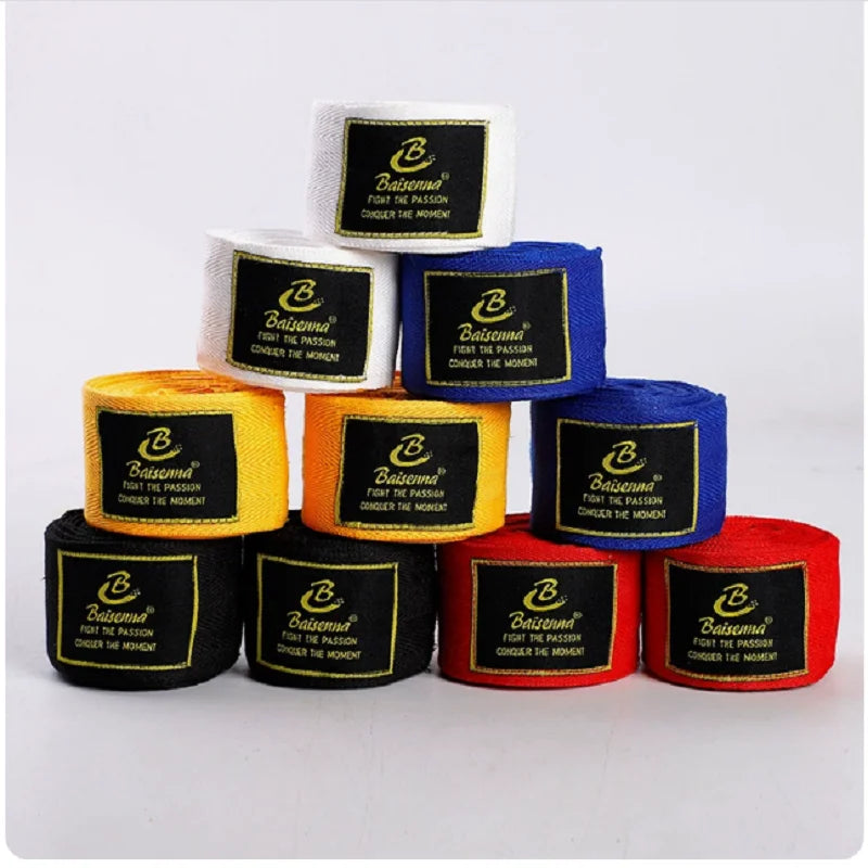 2 Piece 1.5/2/3/5M Boxing Training Bandages Cotton Sports Bandages For Martial Arts