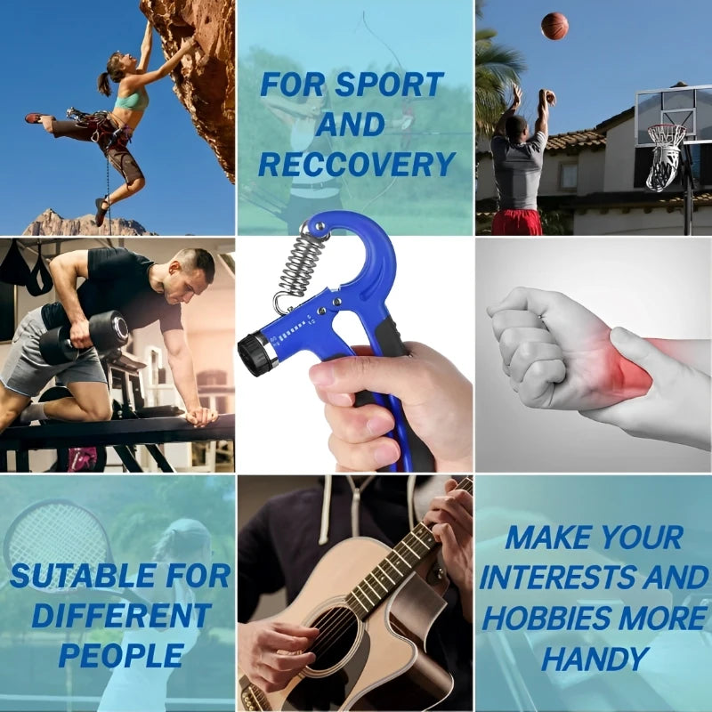 5-60KG Hand Grip Strengthener Forearm Exerciser