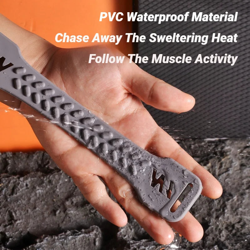 Adjustable PVC Knee Patellar Band Tendon Support Brace for Sports