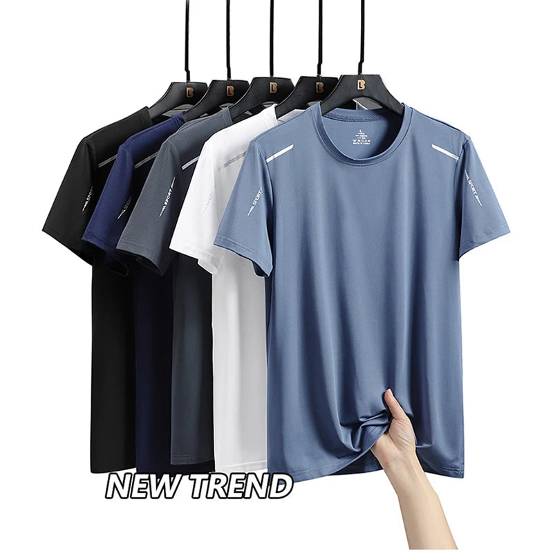 Men's Running Quick Drying T-Shirts Breathable For Sports and Fitness