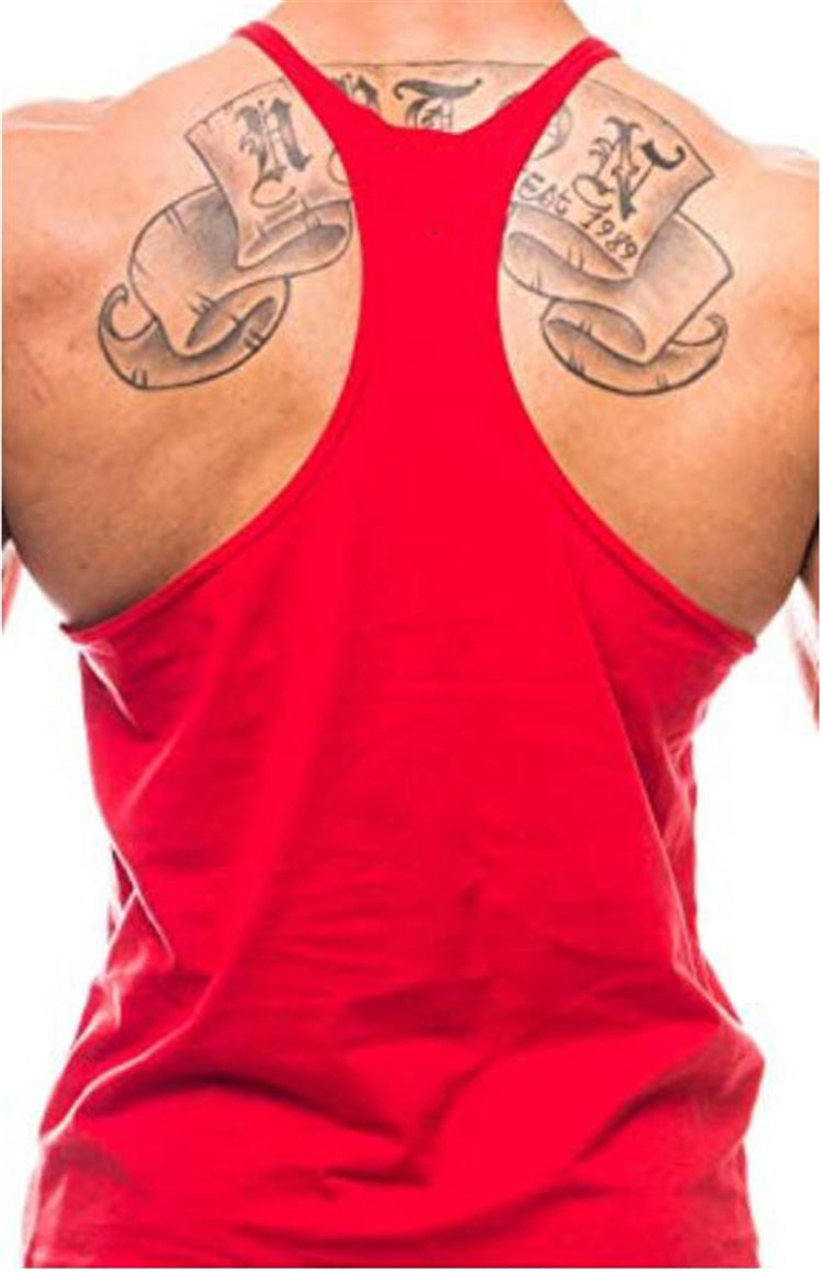 Men's Fitness Bodybuilding Cotton Tank Tops