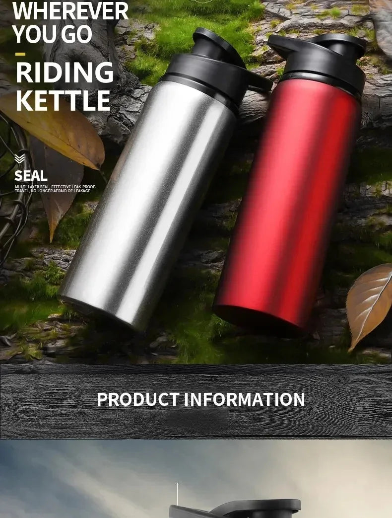 Stainless Steel Water Bottle For Outdoors and Fitness