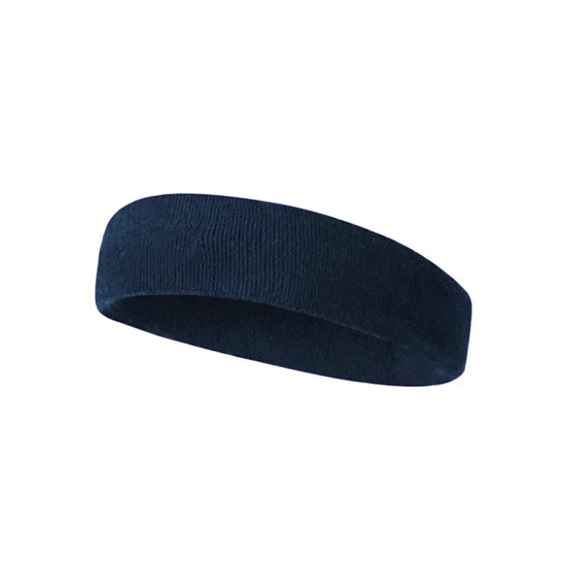 Women/Men Cotton Elastic Sweatband For Fitness Sports