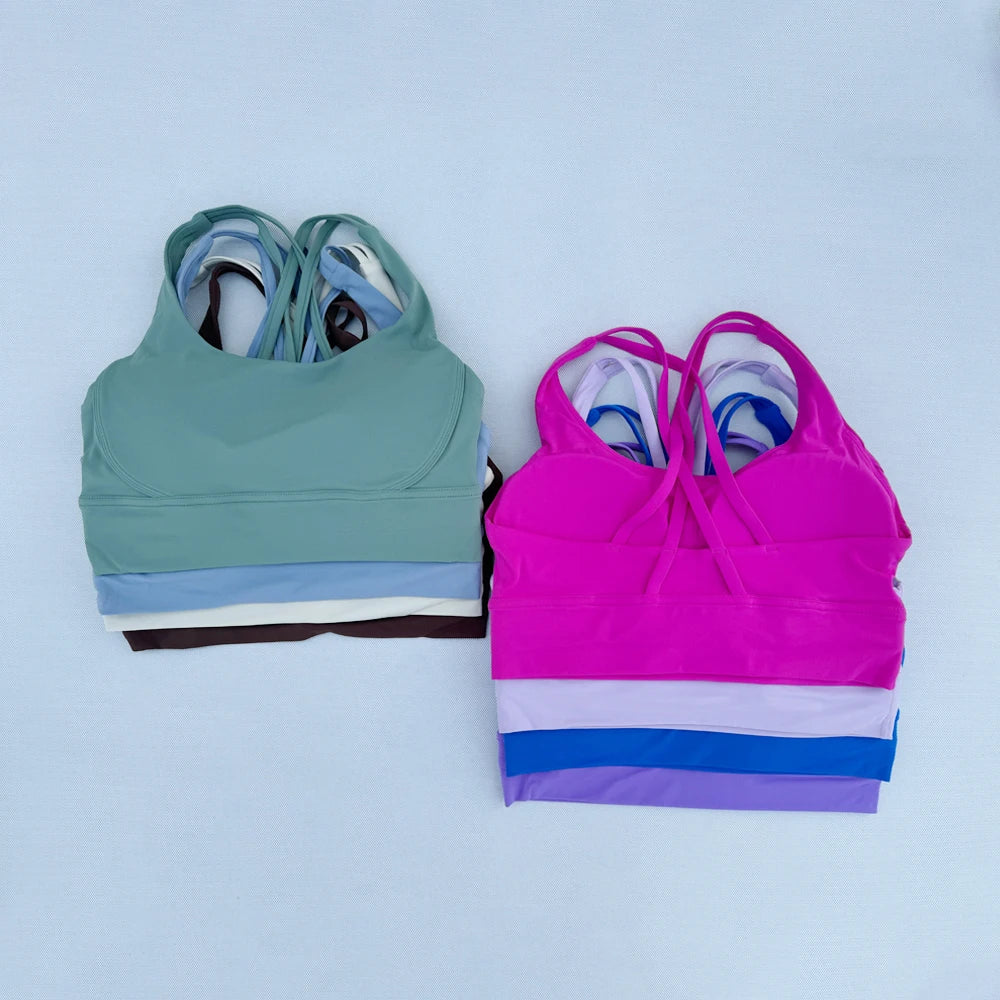 Women's Gym Top Sports Bra for Fitness and Training