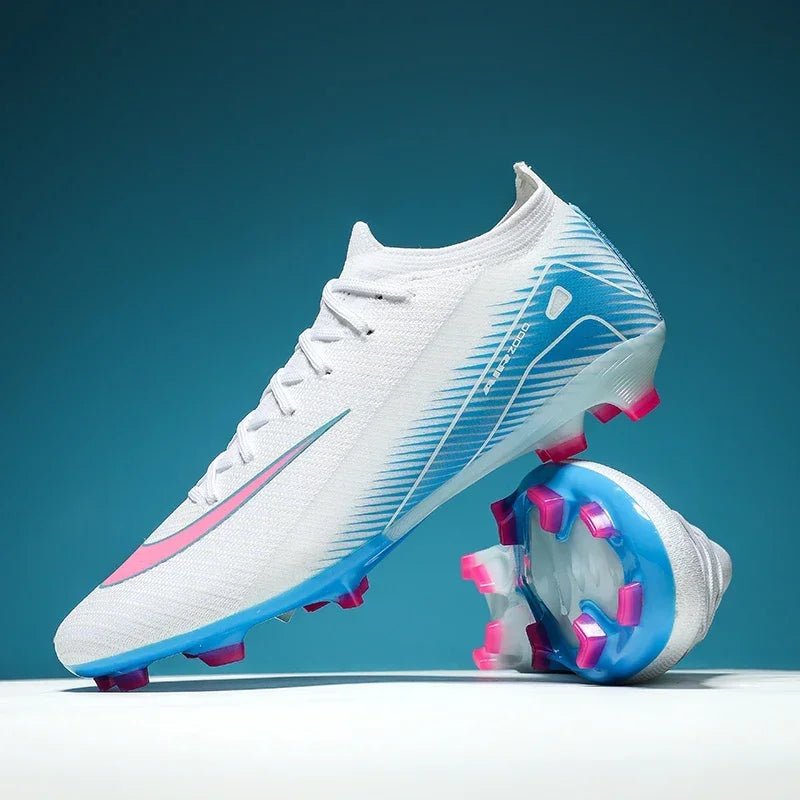 Men and Women Professional Training Football Cleats Ultralight Soccer Shoes