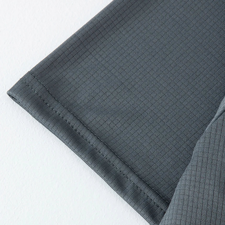 Men's Solid Color Sports Short Sleeve Fitness Shirt