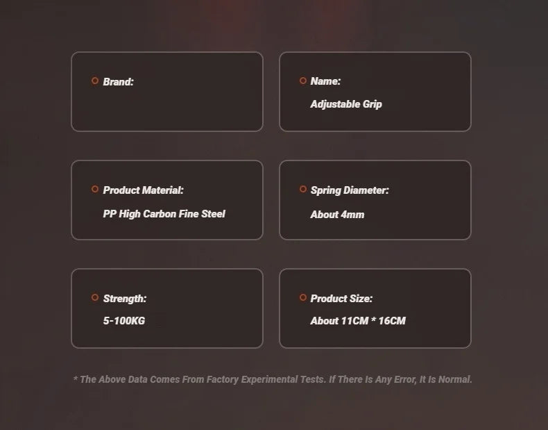 5-100KG Electronic Counting Adjustable Grip For Hand Muscle Strength