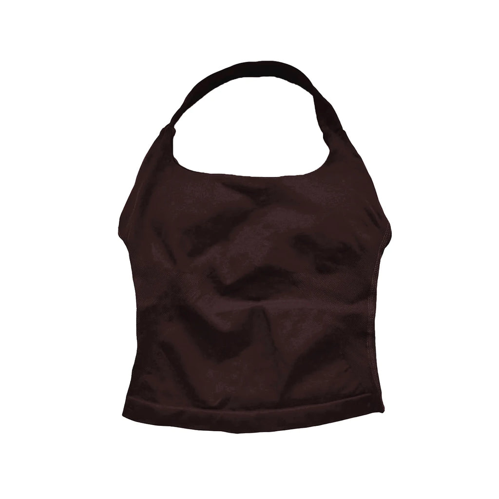 Gym Top Woman Longline Padded Fitness Clothing