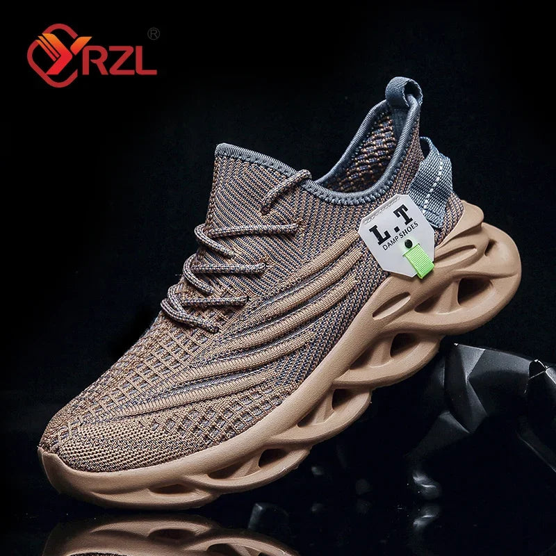 Men Sports Running Black Shoes Sneakers