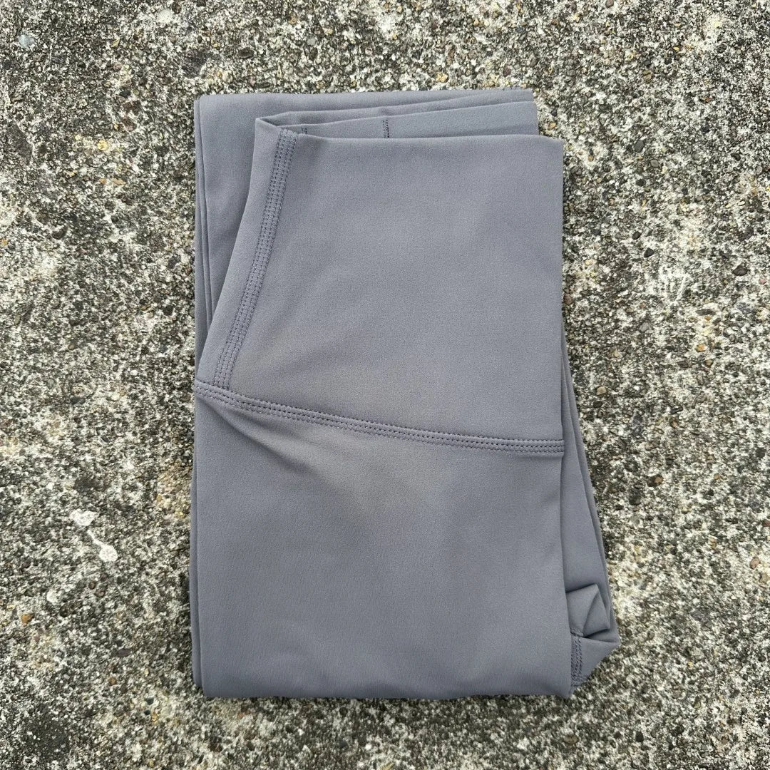 Solid Color High Waist Yoga Leggings For Women