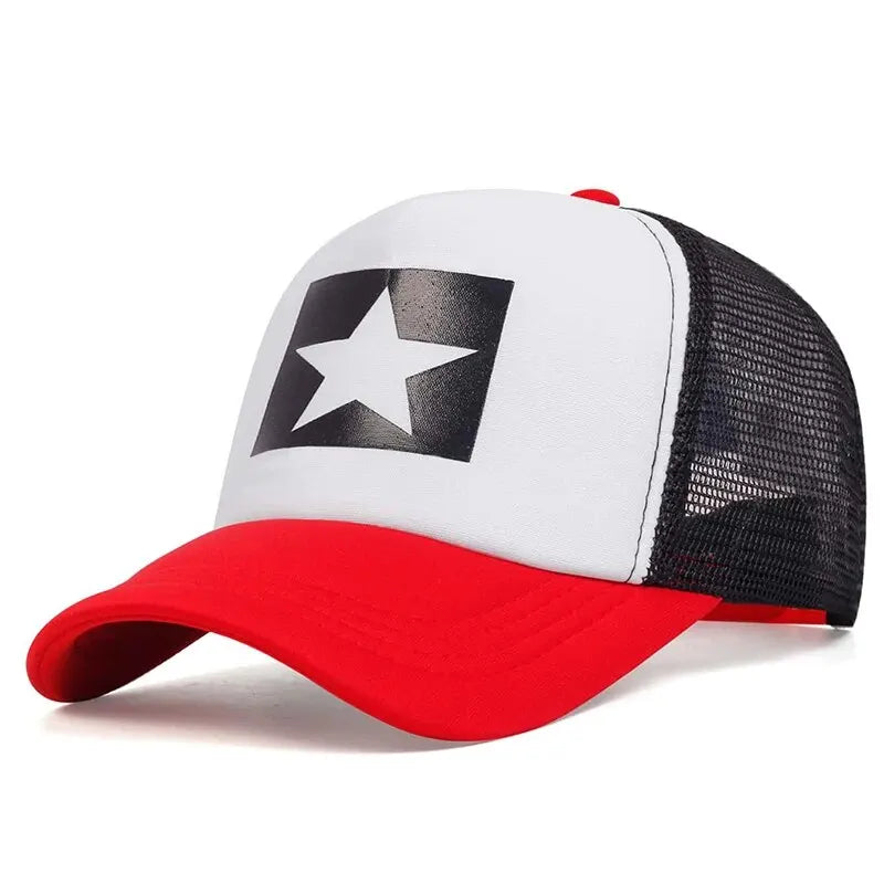 Star Printed Baseball Cap