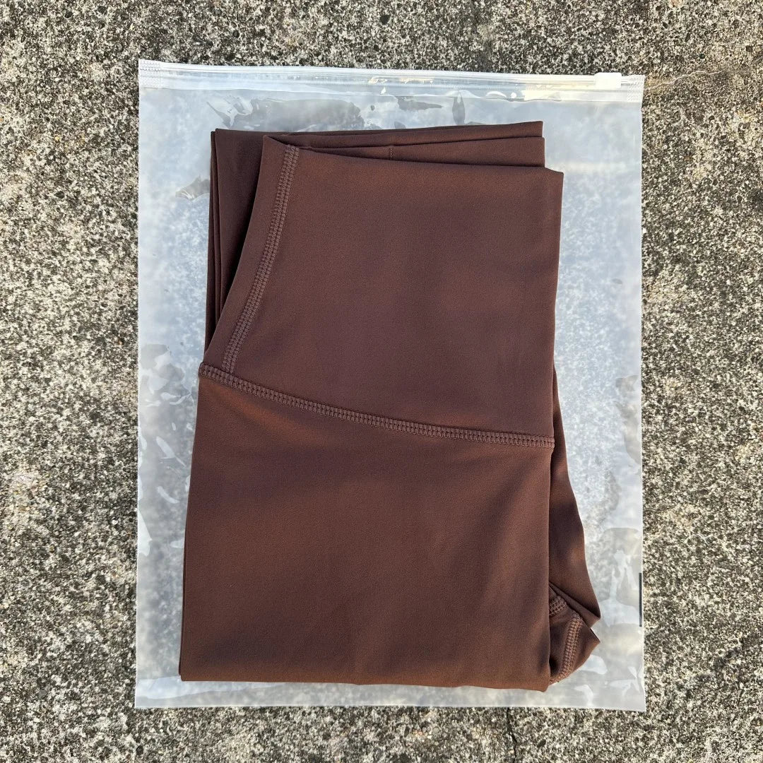 Solid Color High Waist Yoga Leggings For Women