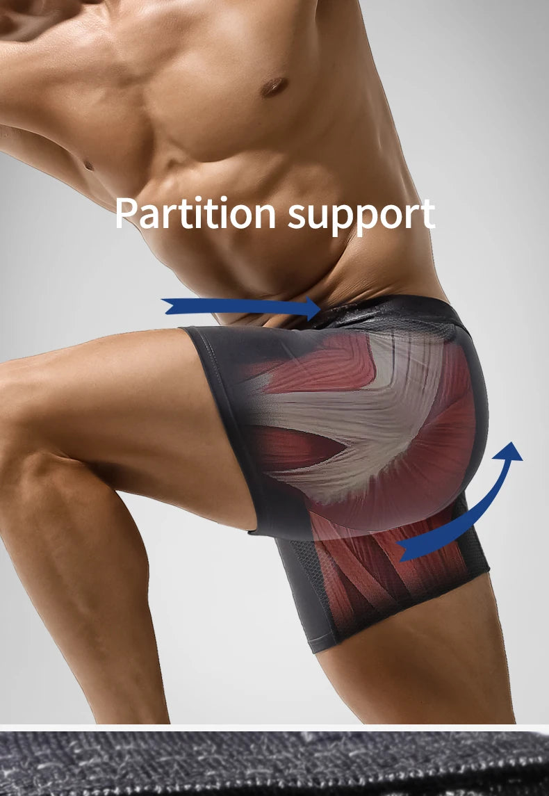 Long Sports Boxers For Men