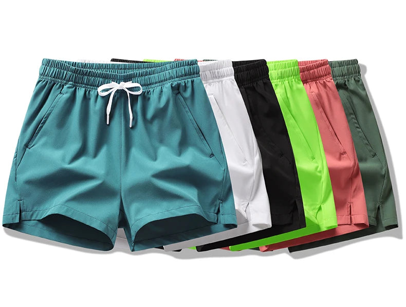 Sports Shorts With Zippered Pockets For Men And Women