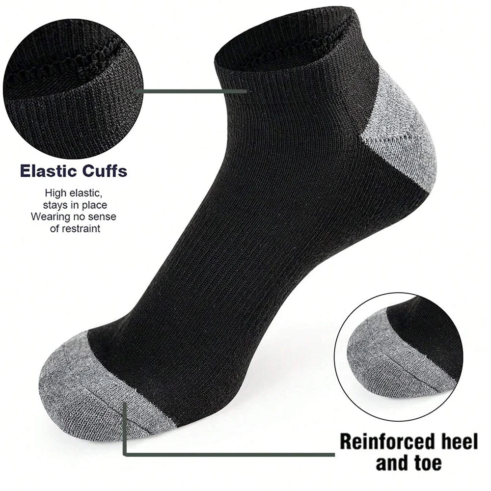 10 Pairs Of Comfortable Breathable Socks For Sports
