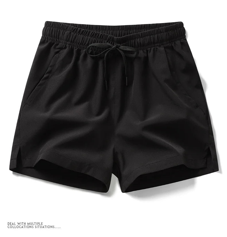 Sports Shorts With Zippered Pockets For Men And Women