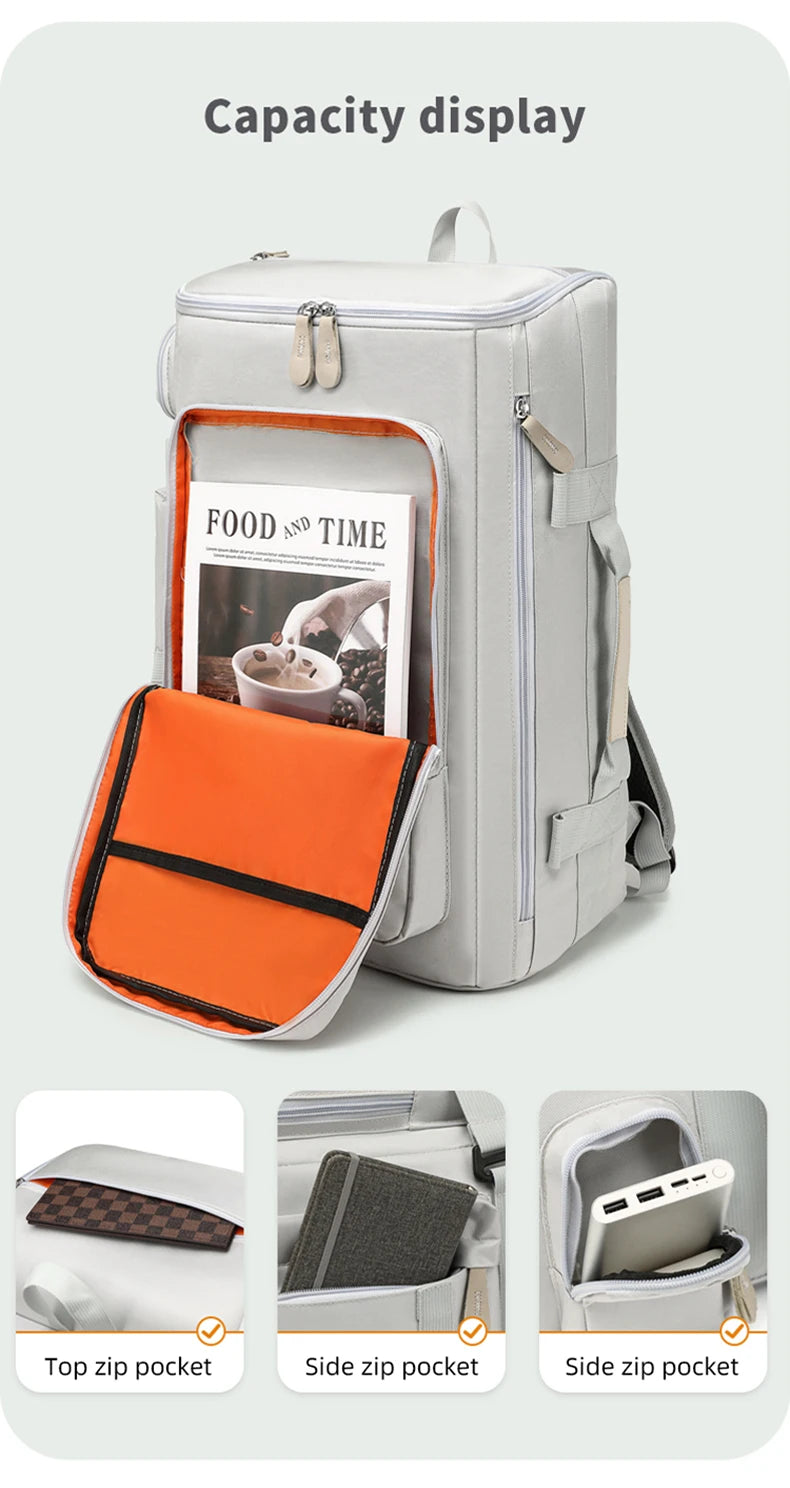 Large Capacity Gym Bag Travel Backpack For Travel Sports And Fitness