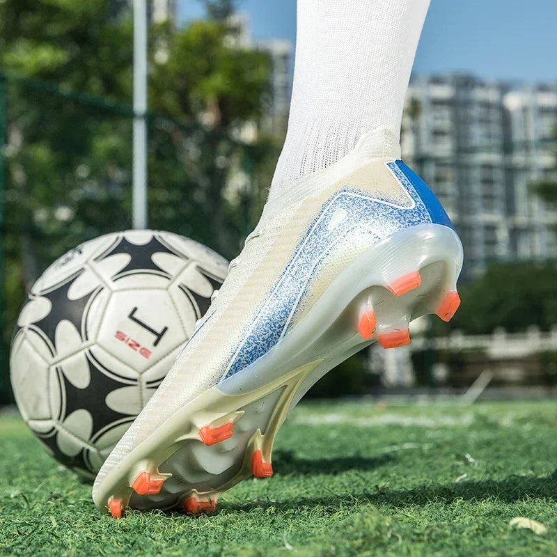 Men and Women Professional Training Football Cleats Ultralight Soccer Shoes