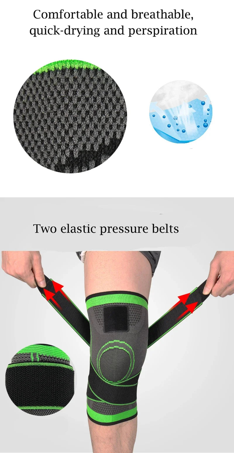 Adjustable Sports Knee Pad Relief Patella Stabilizer Brace for Sports
