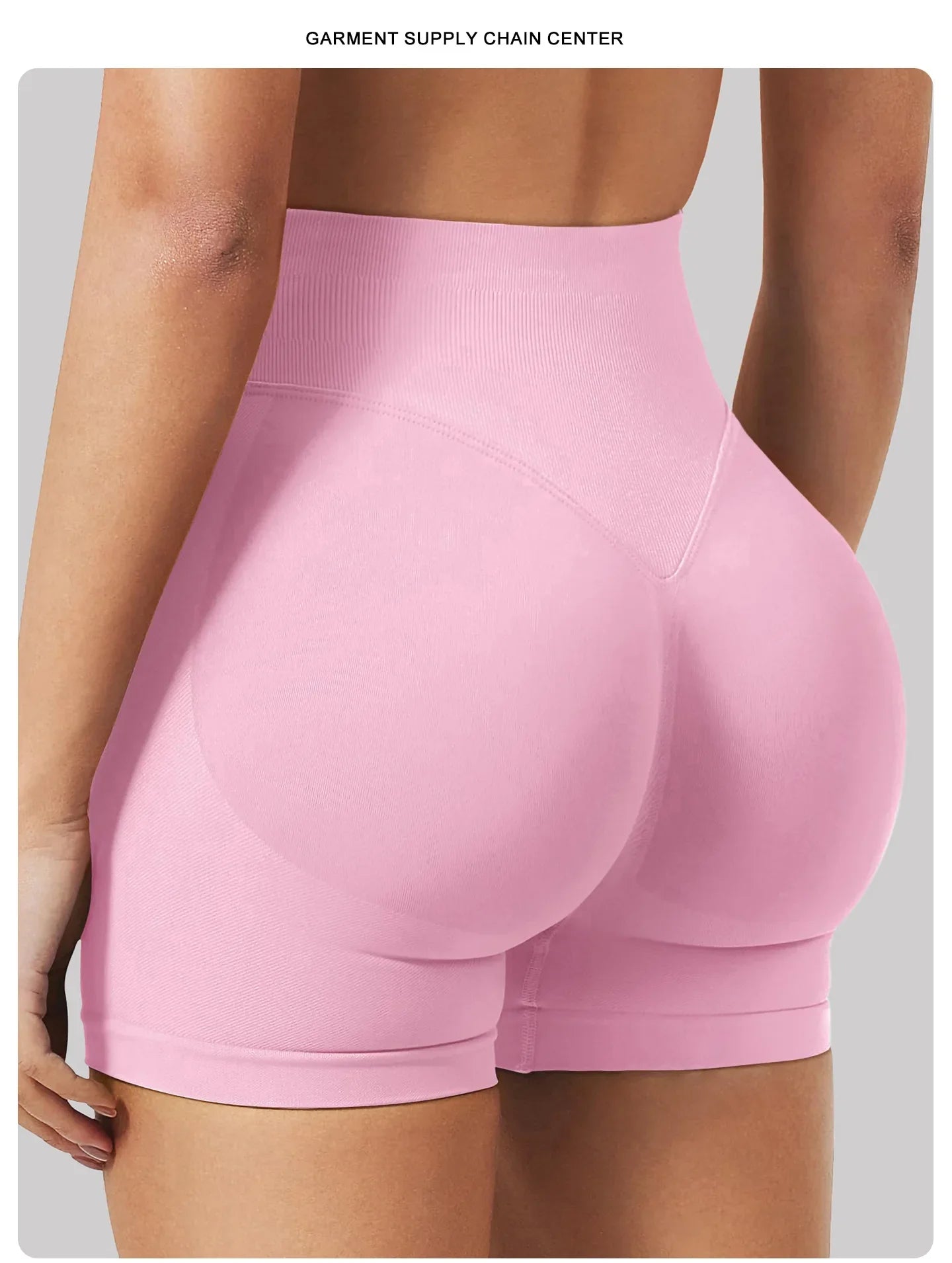 Seamless Gym Shorts Tight Fit Women Workout Clothes
