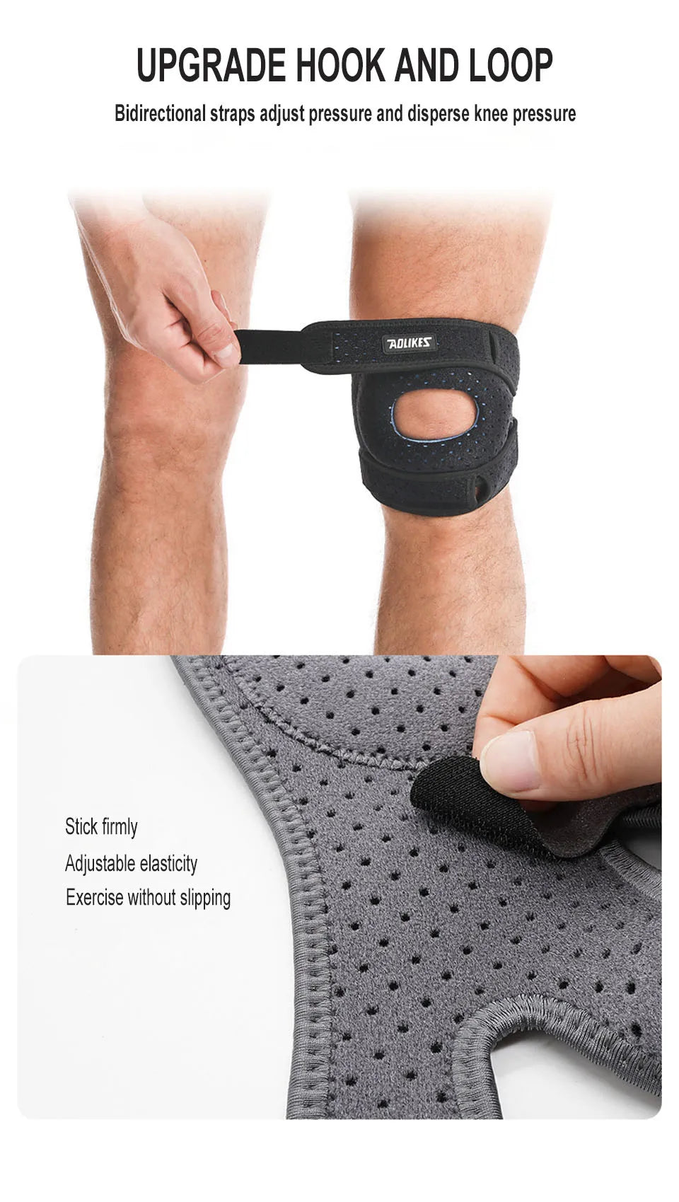 1Piece Patella Knee Brace Compression Support for Men Women