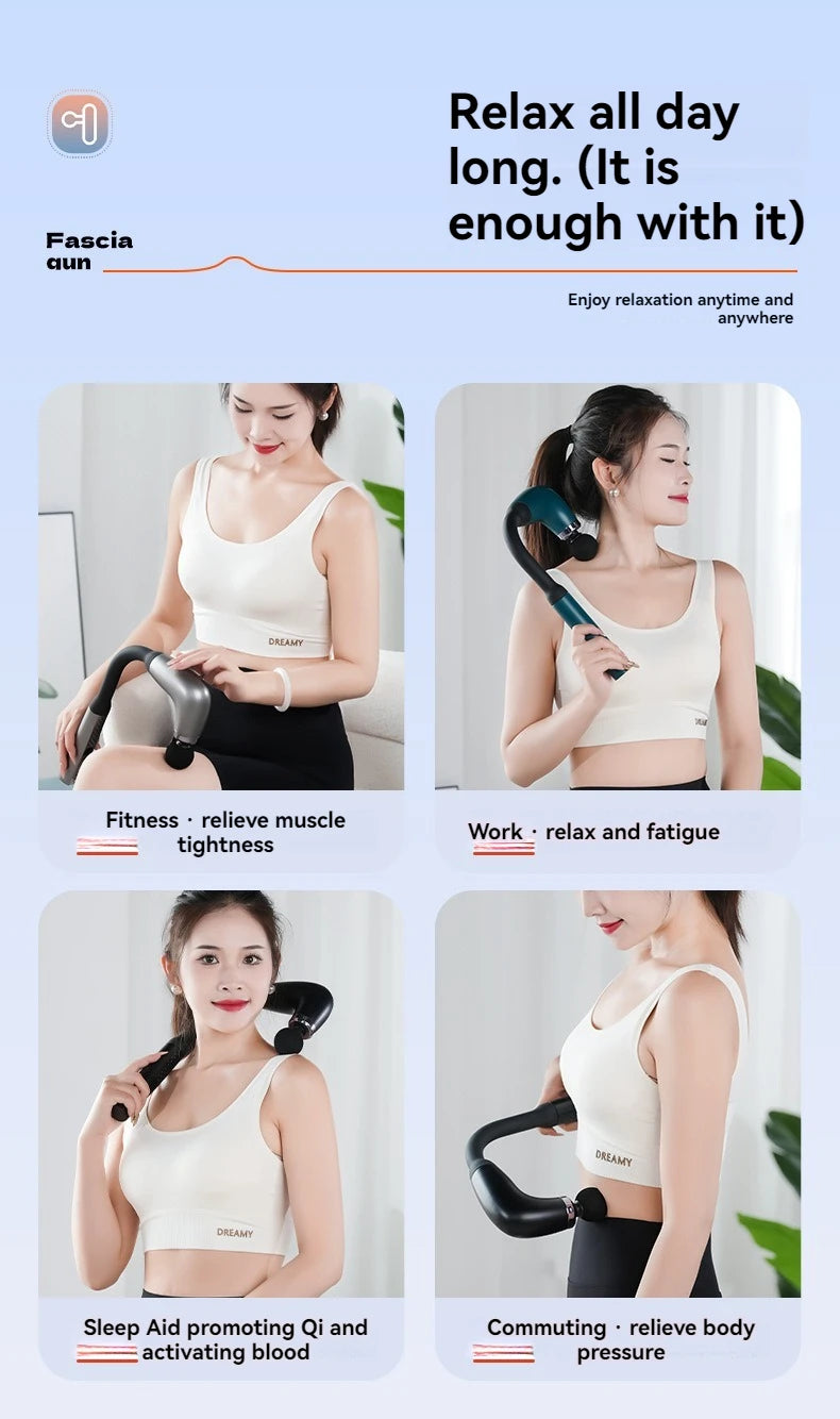 Smart Massage Gun Electric Massage Hammer For Recovery