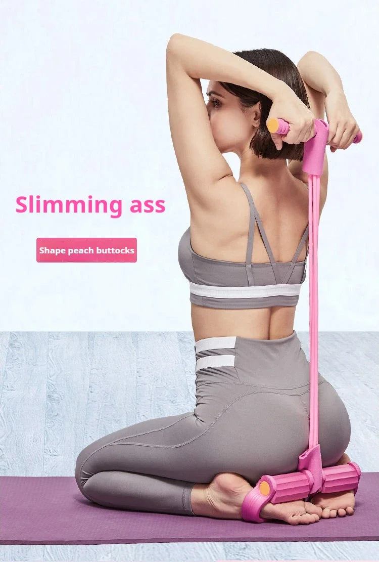 Multifunction Tension Rope Resistance Band Elastic Pedal Puller for Leg Stretching