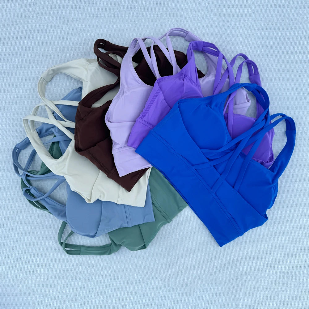 Women's Gym Top Sports Bra for Fitness and Training