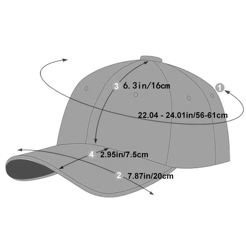 Star Printed Baseball Cap