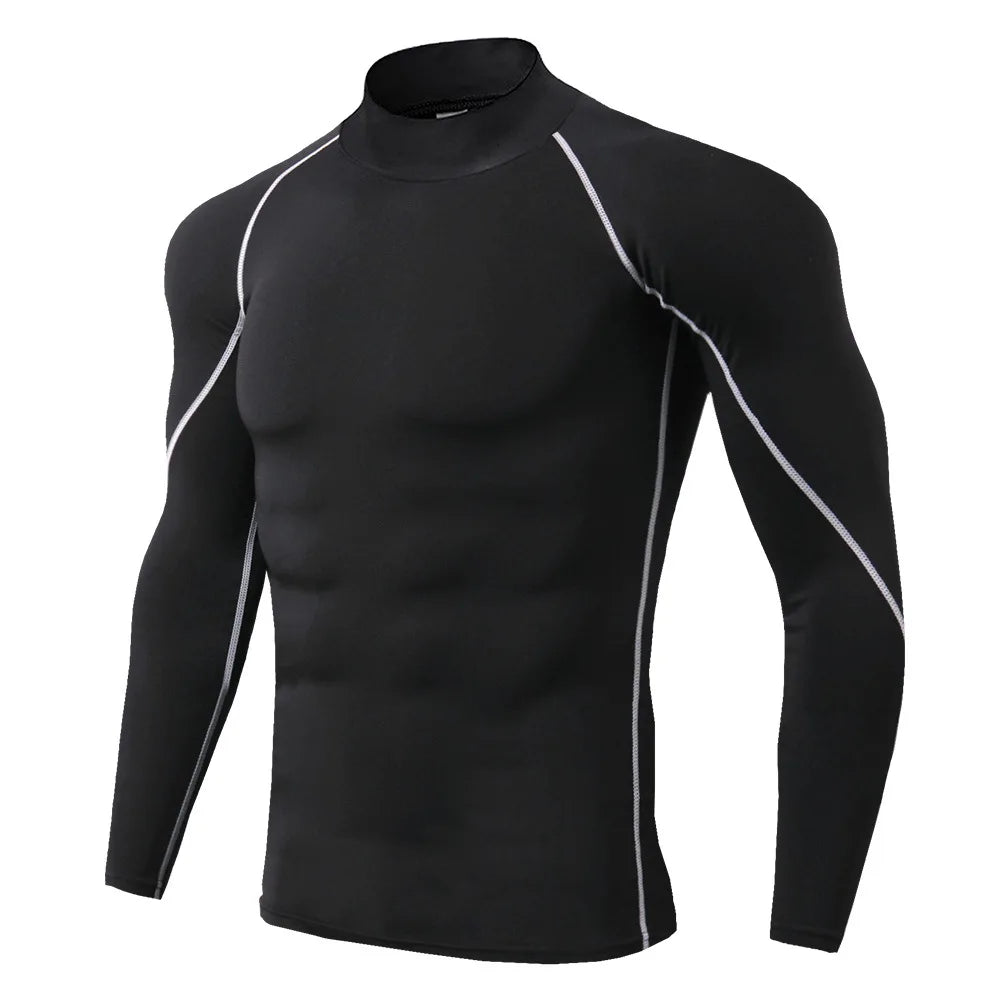 Men Compression Long Sleeve T Shirt Sportswear