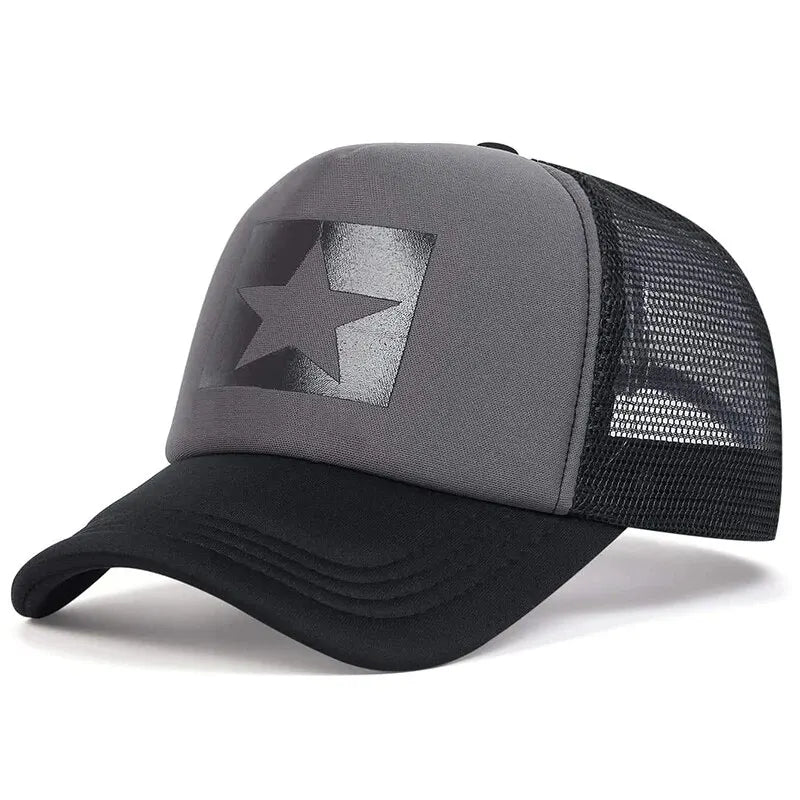 Star Printed Baseball Cap