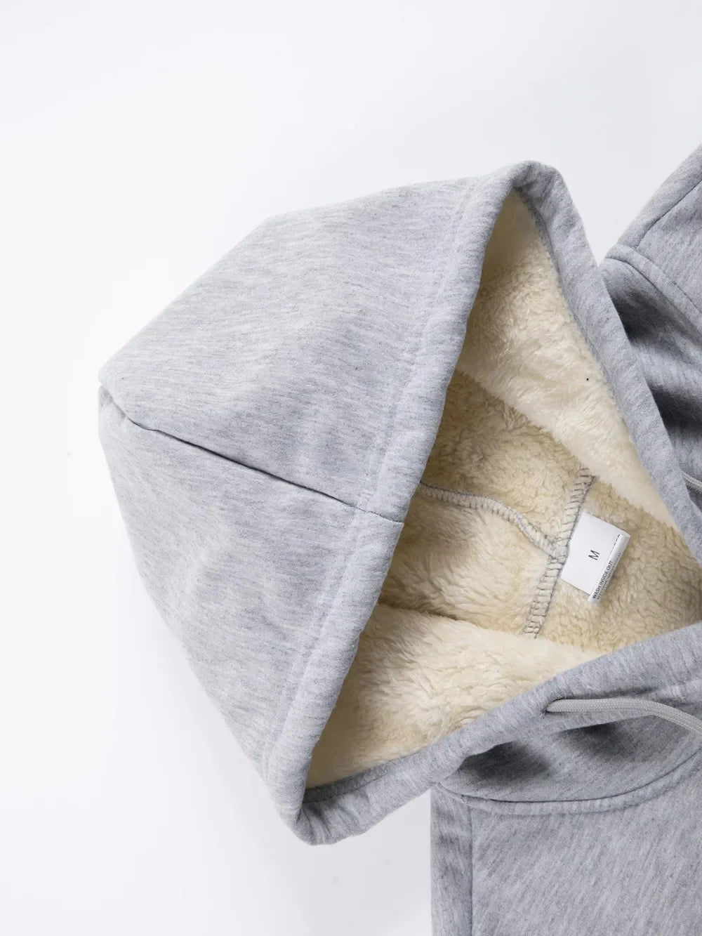 Winter Men's Zipper Jacket Fleece Warm Windproof Hoodie