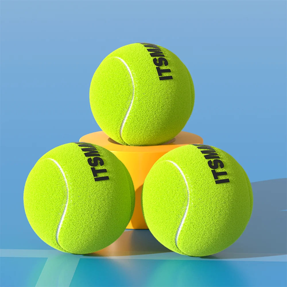 6/12 Pack Tennis Balls for Beginner High Elasticity Practice Tennis Balls With Bag