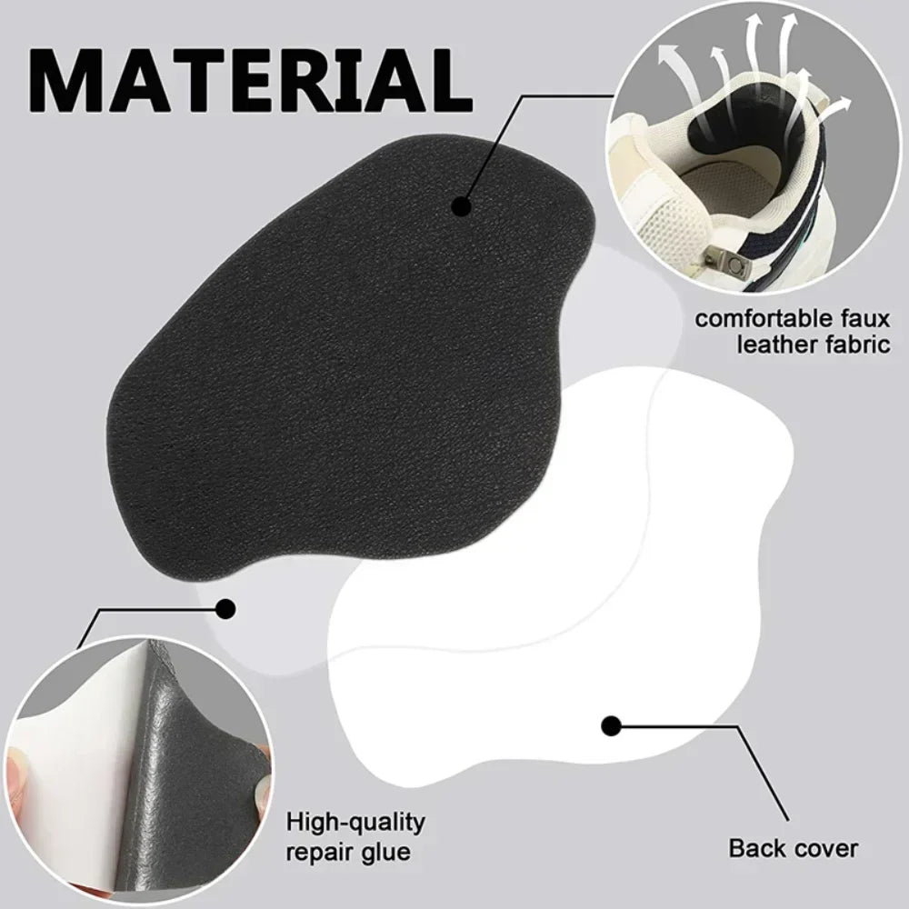 Shoes Repair Stickers Heel Protector Patches 6 Pack