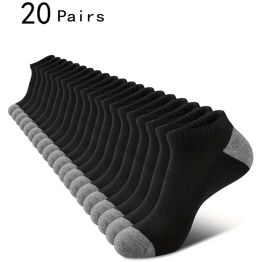 10 Pairs Of Comfortable Breathable Socks For Sports