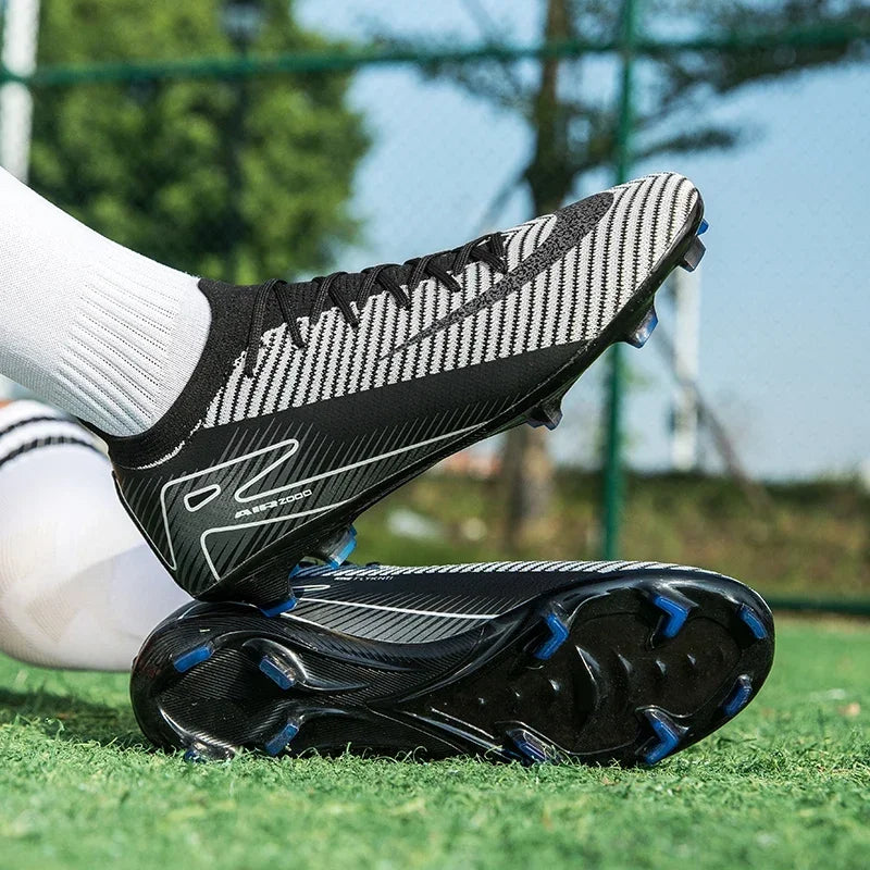 Men and Women Professional Training Football Cleats Ultralight Soccer Shoes