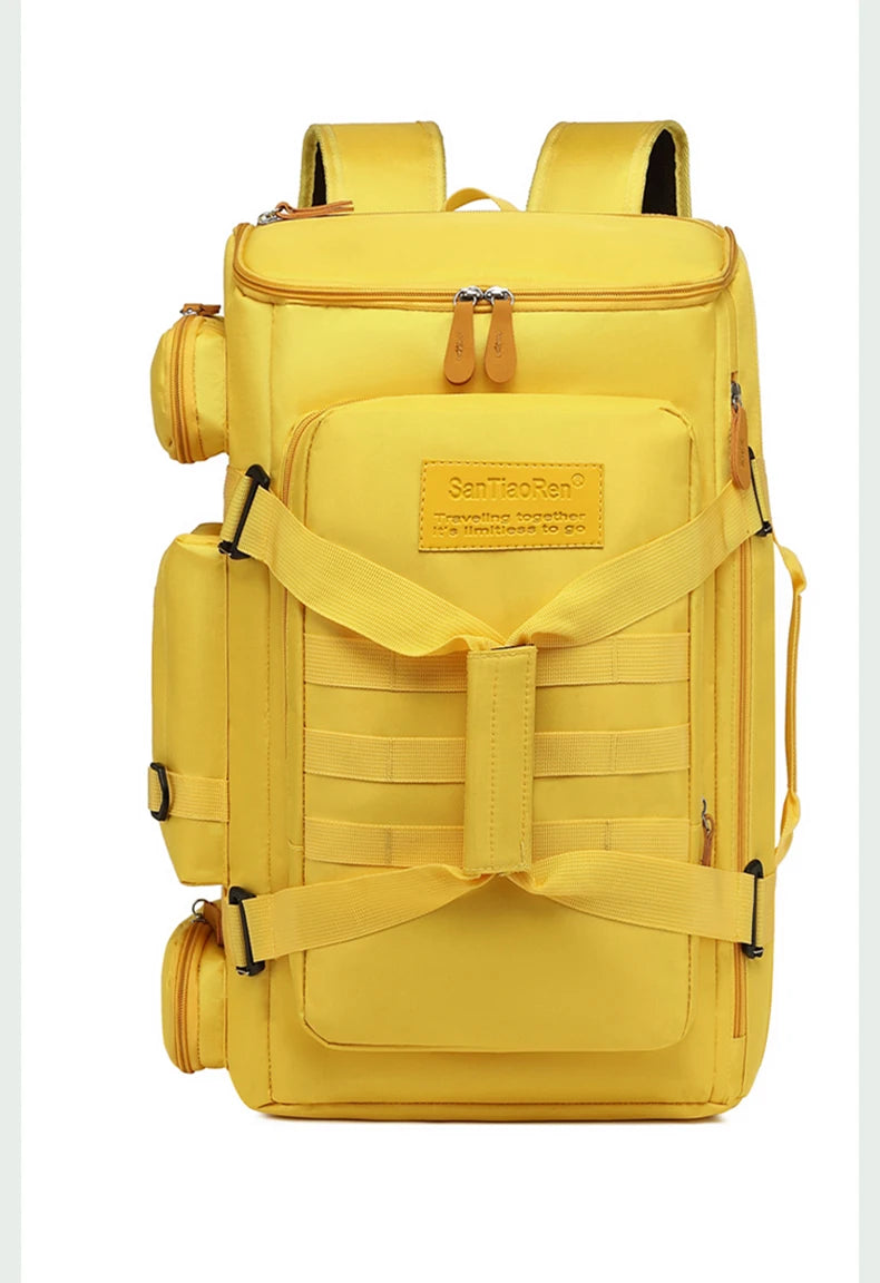 Large Capacity Gym Bag Travel Backpack For Travel Sports And Fitness